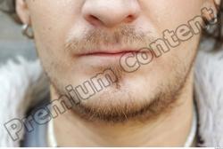 Mouth Head Man Athletic Average Bearded Street photo references